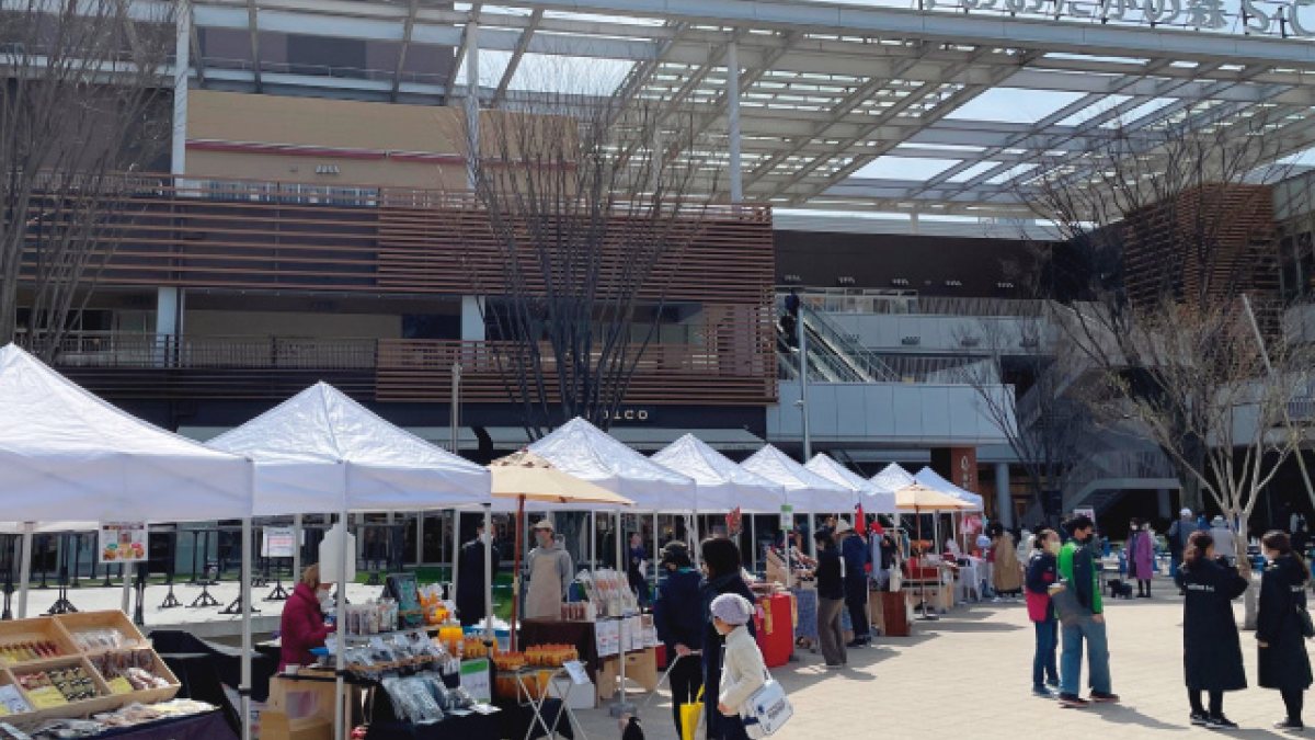 流山おおたかの森S.C.で「スクエアマルシェ」が6月13日・14日に開催
